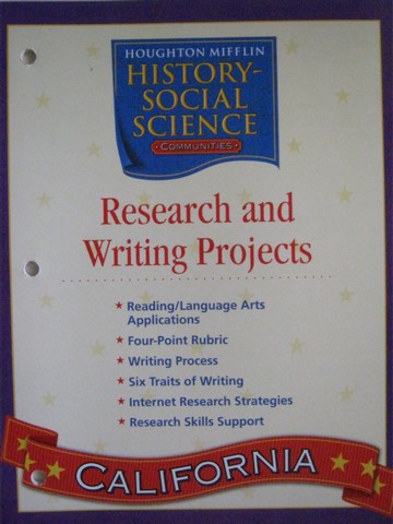 (image for) Communities 3 Research & Writing Projects (CA)(P)