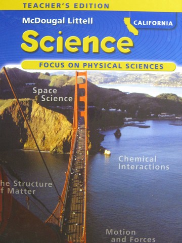 (image for) Focus on Physical Sciences TE (CA)(TE)(H) by Trefil, Calvo,