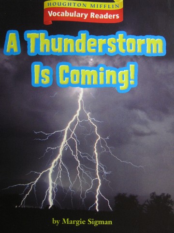 (image for) Vocabulary Readers 2 A Thunderstorm Is Coming! (P) by Sigman
