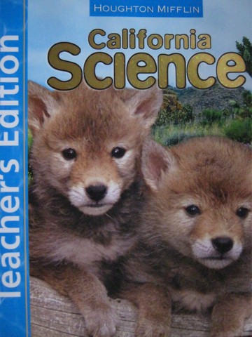 (image for) California Science K TE (CA)(TE)(Spiral) by Badders, Carnine,