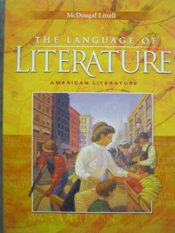 (image for) Language of Literature American Literature (CA)(H) by Applebee,