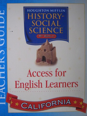 (image for) My World K Access for English Learners TG (CA)(TE)(Spiral)