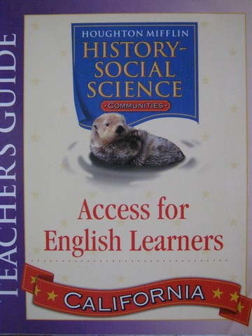 (image for) Communities 3 Access for English Learners TG (CA)(TE)(Spiral)