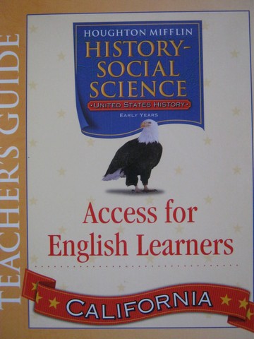 (image for) United States History Early Years 5 Access for EL TG(CA)(Spiral)