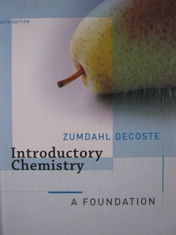 (image for) Introductory Chemistry A Foundation 6th Edition (H) by Zumdahl,