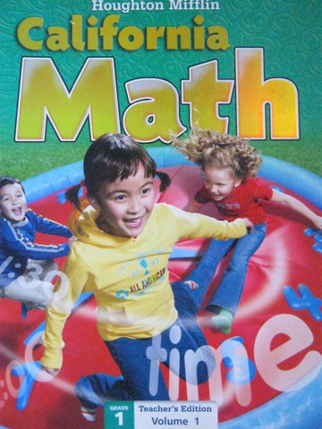 (image for) California Math 1 TE Volume 1 (CA)(TE)(Spiral) by Hill, Larson,
