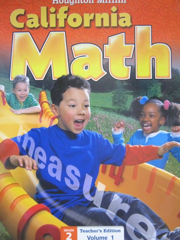 (image for) California Math 2 TE Volume 1 (CA)(TE)(Spiral) by Hill, Larson,