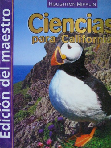 (image for) Ciencias para California 3 TE (CA)(TE)(Spiral) by Badders,