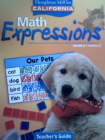 (image for) California Math Expressions K TG Volume 2 (CA)(TE)(Spiral)