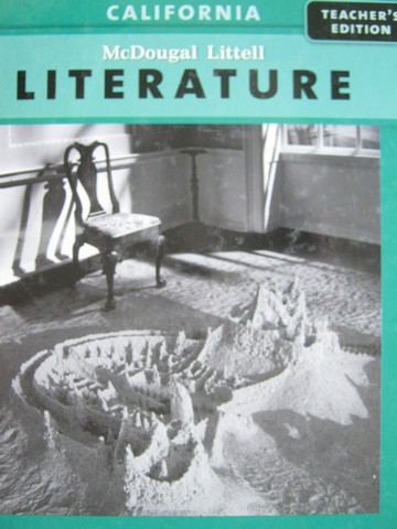 (image for) Literature 8 TE (CA)(TE)(H) by Allen, Applebee, Burke,