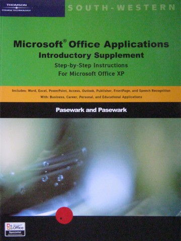 (image for) Microsoft Office Applications Introductory Supplement (P)