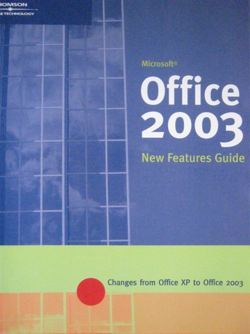 (image for) Microsoft Office 2003 New Features Guide (P)