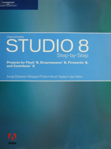 (image for) Macromedia Studio 8 Step-by-Step (P) by Dharkar, Pickle, Tapley,
