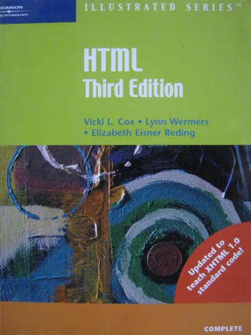 (image for) HTML 3rd Edition Complete Illustrated Series (P) by Cox, Wermers