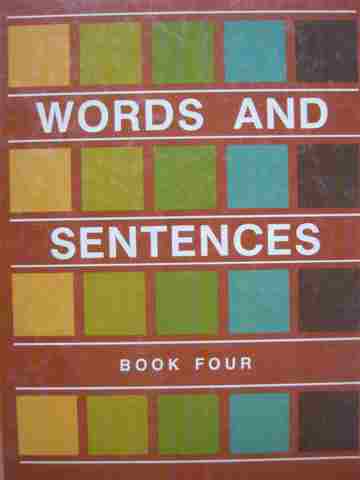 (image for) Words & Sentences Book 4 (H) by Howard Battles & Charles Packard