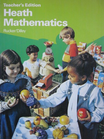 (image for) Heath Mathematics 1 TE (TE)(Spiral) by Rucker & Dilley
