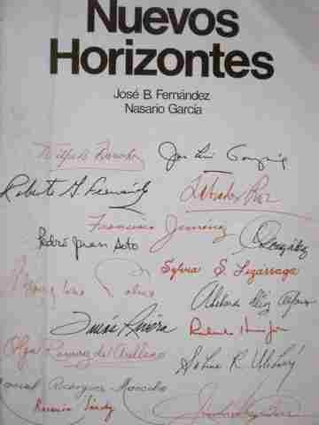 (image for) Nuevos Horizontes (P) by Jose B Fernandez & Nasario Garcia