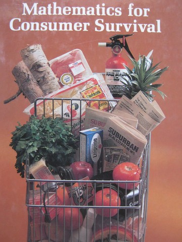 (image for) Mathematics for Consumer Survival (H) by Bittinger, Rudolph,