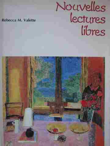 (image for) Nouvelles lectures libres (P) by Rebecca M Valette