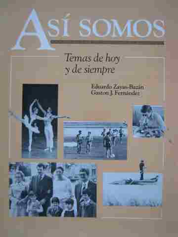 (image for) Asi somos Temas de hoy y de siempre (P) by Zayas-Bazan,