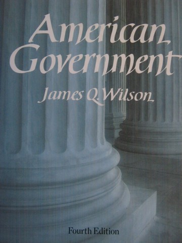 (image for) American Government Institutions & Policies 4th Edition (H)