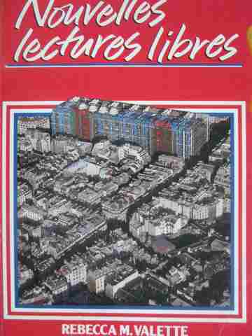 (image for) Nouvelles lectures libres (P) by Rebecca M Valette