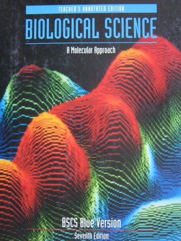 (image for) Biological Science BSCS Blue Version 7e TAE (TE)(H)