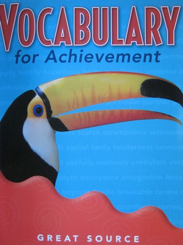 (image for) Vocabulary for Achievement 4 (P) by Margaret Ann Richek