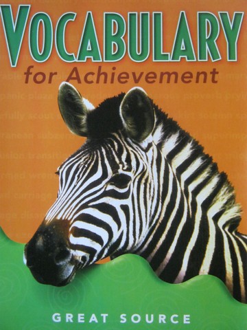 (image for) Vocabulary for Achievement 5 (P) by Margaret Ann Richek