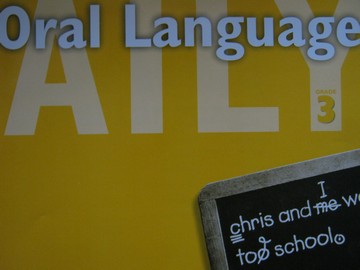 (image for) Daily Oral Language 3 TM (TE)(Spiral) by Vail & Papenfuss
