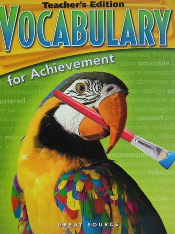 (image for) Vocabulary for Achievement 2nd Course TE (TE)(P)
