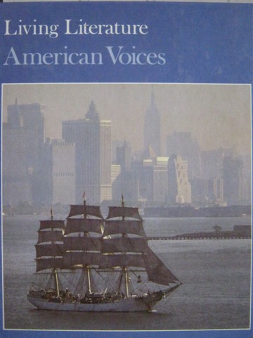 (image for) Living Literature American Voices (H) by Hans P Guth