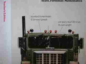 (image for) Scott Foresman Mathematics 8 TE (TE)(P) by Bolster, Gibb,