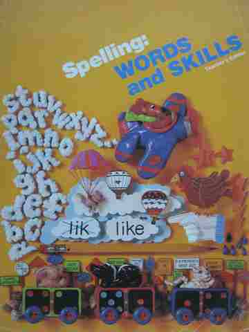 (image for) Spelling Words & Skills 1 TE (TE)(Spiral) by Cramer, Hammond,