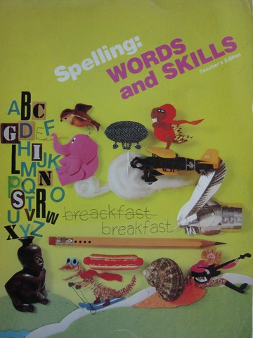 (image for) Spelling Words & Skills 4 TE (TE)(Spiral) by Cramer, Hammond, - Click Image to Close