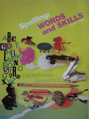 (image for) Spelling Words & Skills 4 TE (TE)(Spiral) by Cramer, Hammond,