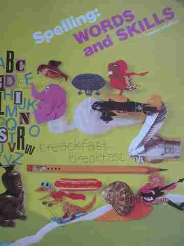 (image for) Spelling Words & Skills 4 TE (TE)(Spiral) by Cramer, Hammond,