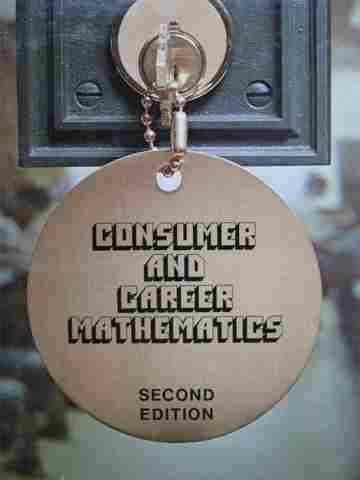 (image for) Consumer & Career Mathematics 2nd Edition (H) by Bolster,