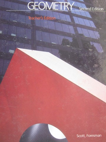 (image for) Geometry 2nd Edition TE (TE)(H) by Hirsch, Norton, Coblentz,