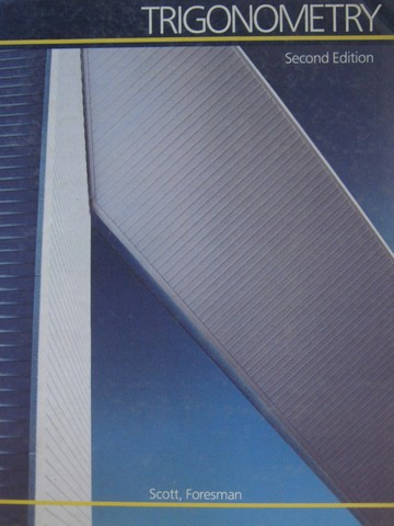 (image for) Trigonometry 2nd Edition (H) by Lial & Miller