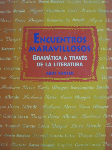 (image for) Encuentros maravillosos Gramatica a traves de la literatura (H)