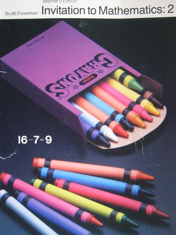 (image for) Invitation to Mathematics 2 TE (TE)(Spiral) by Bolster, Crown, Hamada, Hansen, etc.