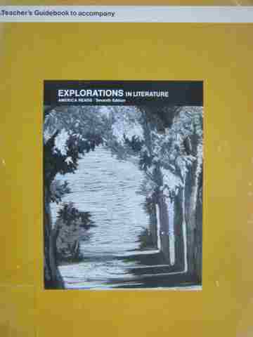 (image for) Explorations in Literature 7th Edition TG (TE)(P) by Cohen,