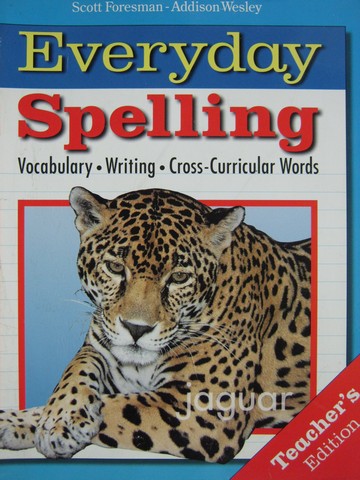 (image for) Everyday Spelling 7 TE (TE)(Spiral) by Beers, Cramer, Hammond,
