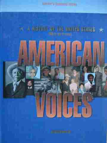 (image for) American Voices A History of the United States TAE (TE)(H)