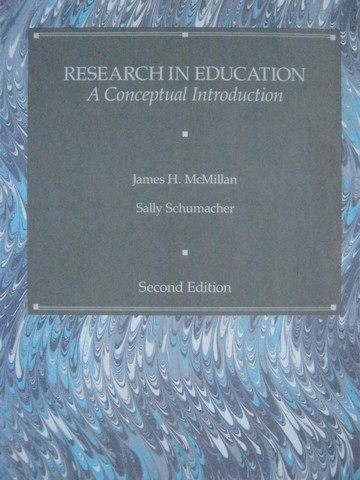 (image for) Research Education A Conceptual Introduction 2nd Edition (H)