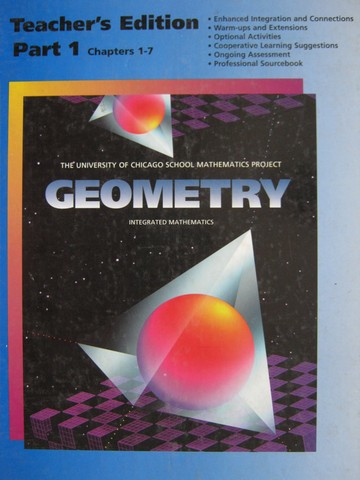 (image for) UCSMP Geometry 2nd Edition TE Part 1 (TE)(H) by Usiskin,