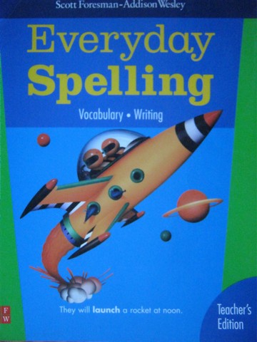 (image for) Everyday Spelling 5 TE (TE)(Spiral) by Beers, Cramer, & Hammond