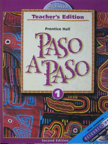 (image for) Paso A Paso 1 2nd Edition TE (TE)(H) by Met, Sayers, & Wargin