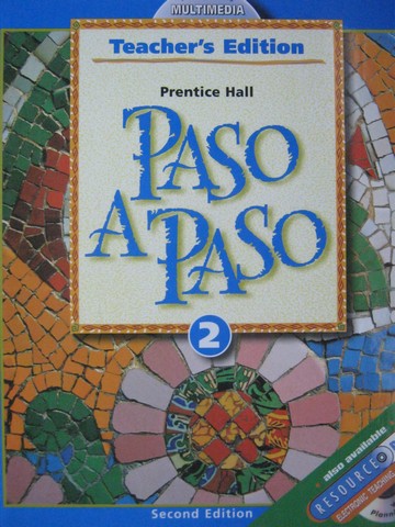 (image for) Paso A Paso 2 2nd Edition TE (TE)(H) by Met, Sayers, & Wargin